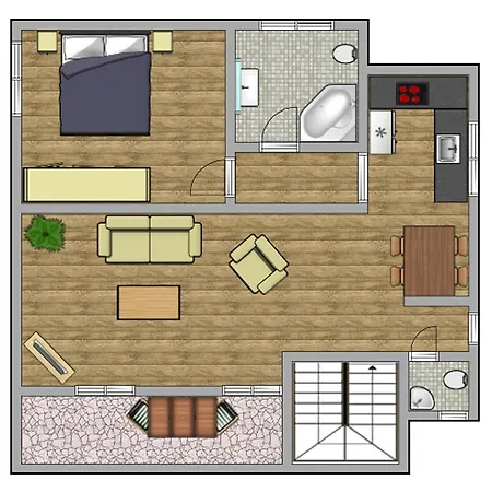 Apartmán Himmelschloesschen & Rose Garmisch-Partenkirchen