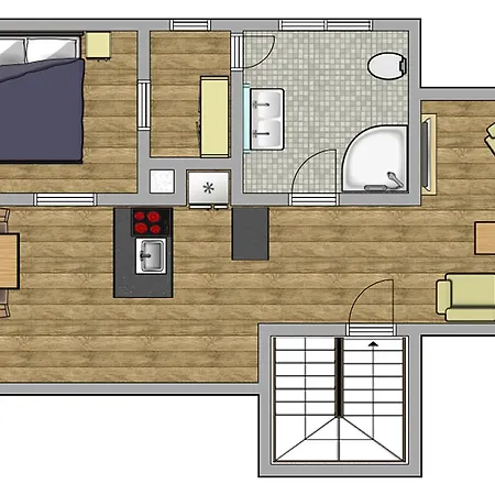 Апартаменти Himmelschloesschen & Rose Гарміш-Партенкірхен