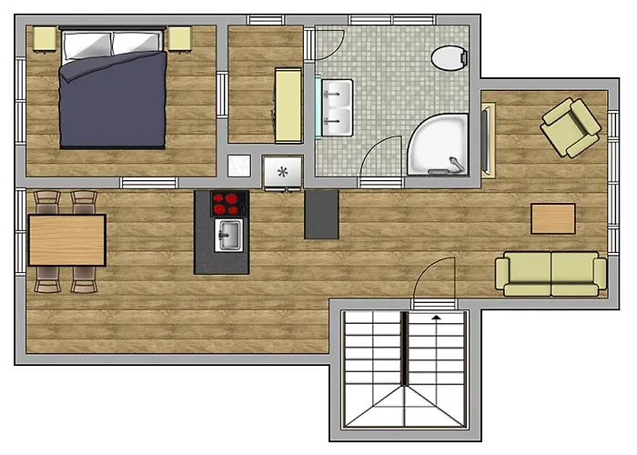Апартаменти Himmelschloesschen & Rose Гарміш-Партенкірхен